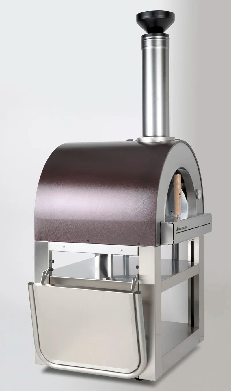 Stainless Steel Free Standing Wood Burning Pizza Oven