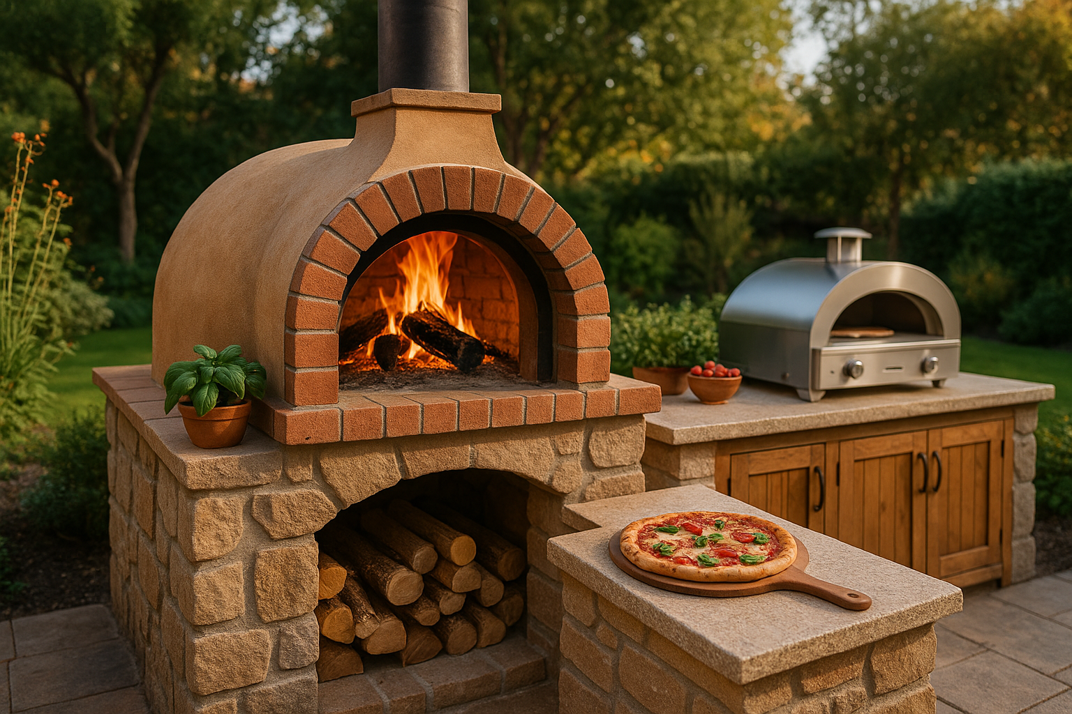 outdoor pizza ovens